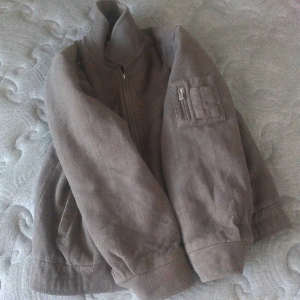 Columbia Brown Boys Jacket Size M 10 12 Read The DESCRIPTION - Picture 1 of 6